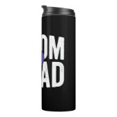 Groom Squad LGBT Pride Gay Bachelor Hochzeit Thermosbecher (Nach rechts gedreht)