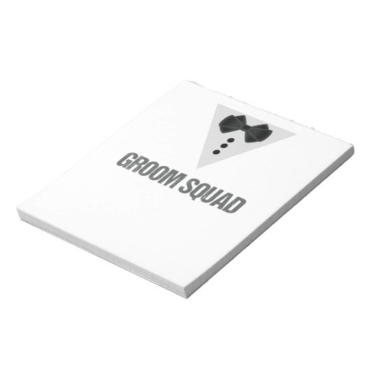 Groom Squad Notizblock (Rotiert)