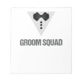Groom Squad Notizblock (Vorderseite)