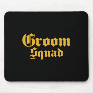 Groom Squad Old School - Bachelor Party - Hochzeit Mousepad
