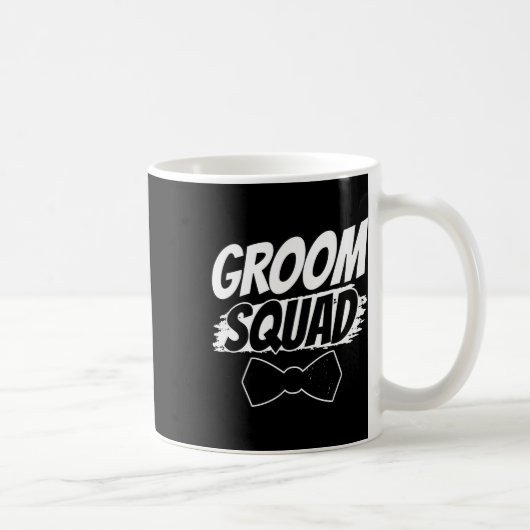 Groom Squad Party Redewendungen Bachelor Hochzeit Kaffeetasse (Rechts)
