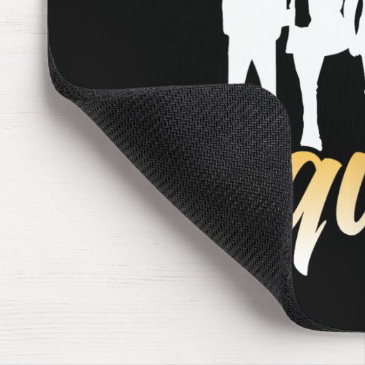 Groom Squad Party Redewendungen Bachelor Hochzeit Mousepad (Ecke)