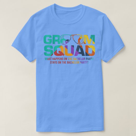 Groom Squad T Bucks Groom Trauzeugen Bachelor T-Shirt (Design vorne)
