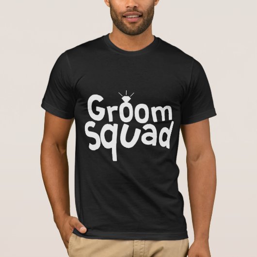 GROOM SQUAD T-Shirt (Vorderseite)