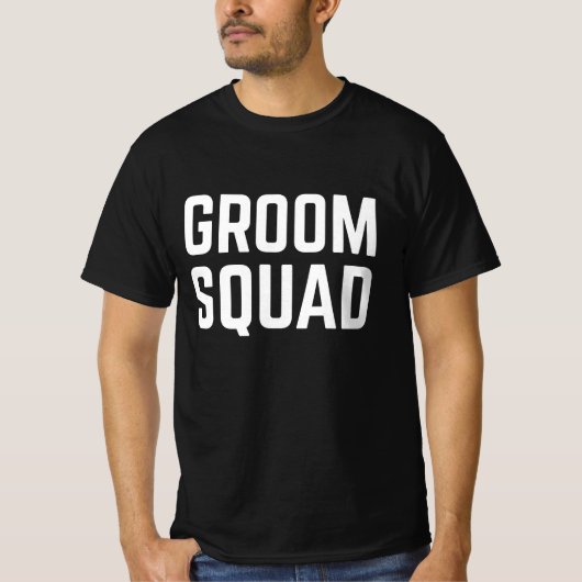 Groom Squad T-Shirt (Vorderseite)