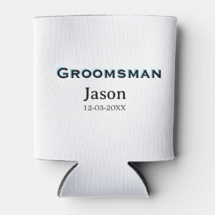Groom Squad Trauzeuge Junggeselinnen-Abschied hinz Dosenkühler