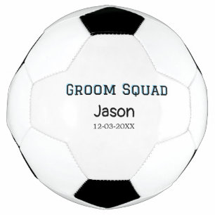 Groom Squad Trauzeuge Junggeselinnen-Abschied hinz Fußball