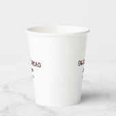 Groom Squad Trauzeuge Junggeselinnen-Abschied hinz Pappbecher (Links)