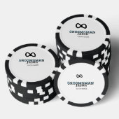 Groom Squad Trauzeuge Junggeselinnen-Abschied hinz Pokerchips (Stapel)