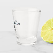 Groom Squad Trauzeuge Junggeselinnen-Abschied hinz Schnapsglas (Rechts)