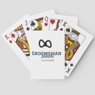 Groom Squad Trauzeuge Junggeselinnen-Abschied hinz Spielkarten