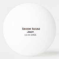 Groom Squad Trauzeuge Junggeselinnen-Abschied hinz