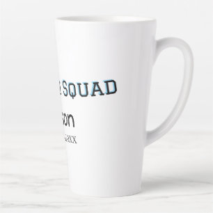 Groom Squad Trauzeuge Junggesellinnenabschied Name Milchtasse
