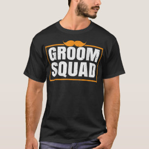 Groom Squad Trauzeugen Bachelor Party Stag Groom F T-Shirt