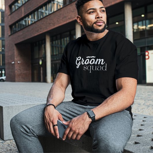 Groom Squad Trauzeugen Bachelor Party T-Shirt