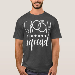Groom Squad Trauzeugen Crew Team Funny Bachelor Pa T-Shirt