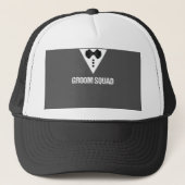 Groom Squad Truckerkappe (Vorderseite)