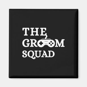 Groom Squad Wedding Bachelor Party Trauzeugen Game Magnet