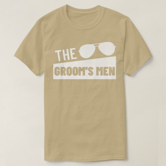 Groom Squad Wedding Best Man Bachelor Party Grooms T-Shirt (Design vorne)