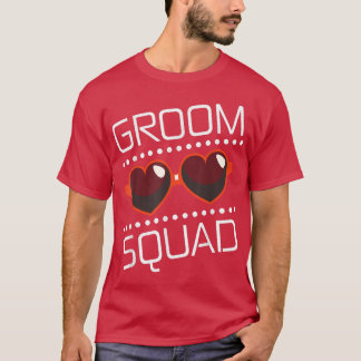 Groom Squad Wedding Party T-Shirt