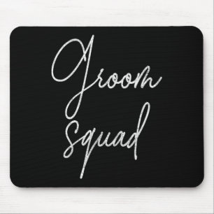 Groom Stamm Bachelor Party Shirts für Männer Mousepad
