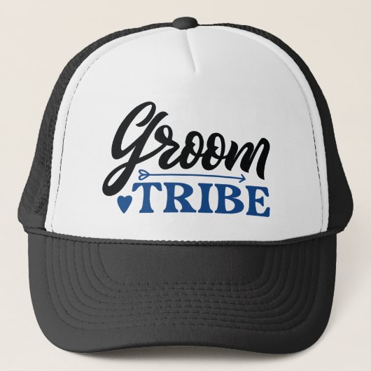 Groom Stamm Truckerkappe (Vorderseite)