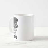 Groom Sugar Skull Bachelor Party Kaffeetasse (Vorderseite Links)