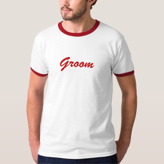 Groom-T - Shirt (Vorderseite)