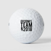 Groom-Team 2018 Golfball (Vorderseite)