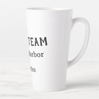 Groom team groomsman name date bachelore party milchtasse
