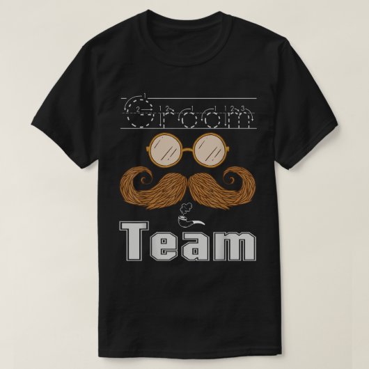 Groom Team Ready Bride & Wedding Bachelor Matching T-Shirt (Design vorne)