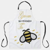 Groom to be Bachelor Party Personale Schürze (Vorderseite)