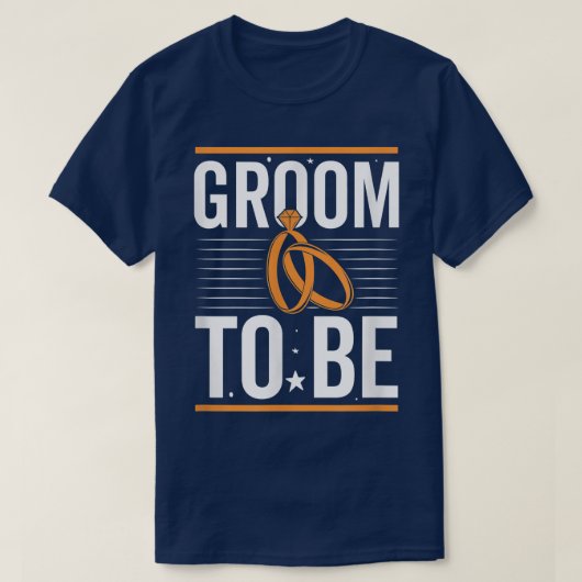 Groom To Be, Bachelor Party  T-Shirt (Design vorne)