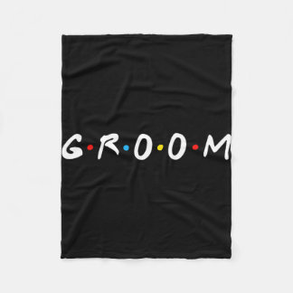 Groom to be Men Wedding Day Bachelor Party Fleecedecke