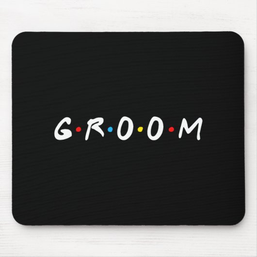 Groom to be Men Wedding Day Bachelor Party Mousepad (Vorne)