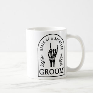 Groom Tod eines Bachelor Gothic Wedding Bachelor Kaffeetasse