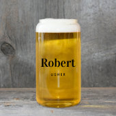 Groom Trauzeuge Trauzeuge Hochzeit Dosenglas