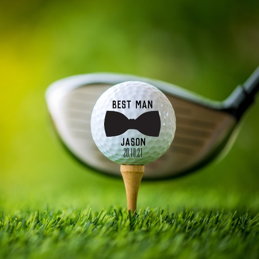 Groom Trauzeuge Wedding Party Geschenk Golfball