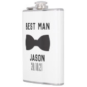 Groom Trauzeuge Wedding Party Geschenkflasche Flachmann (Links)