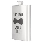 Groom Trauzeuge Wedding Party Geschenkflasche Flachmann (Links)