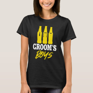 Groom Trauzeugen Entoourity Trauzeuge Friends Bach T-Shirt