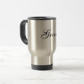 Groom Travel Mug Reisebecher (Vorderseite Links)