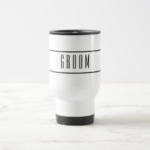 Groom Travel Mug Reisebecher