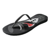 Groom Tuxedo Custom Badesandalen (Schrägansicht)