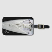 Groom Tuxedo Gepäckanhänger (Vorderseite (Horizontal))