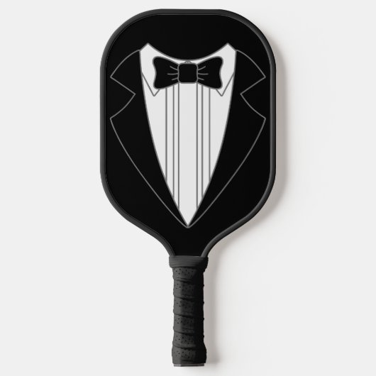 Groom Tuxedo Pickleball Schläger (Vorderseite)