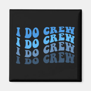 Groom und ich machen Crew für Hochzeitsbride Bache Magnet