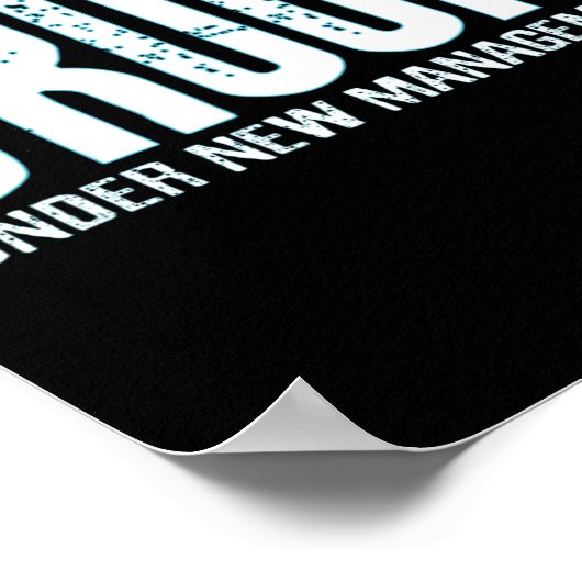 Groom unter der neuen Leitung Witzbold Poster (Ecke)