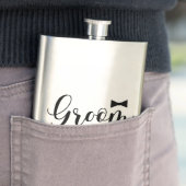 Groom-Wedding, Bachelor-Party-Krawatte Flachmann (Beispiel)