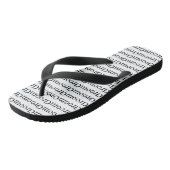 Groom Wedding Flip Flops Badesandalen (Schrägansicht)